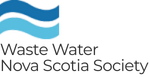 Waste Water Nova Scotia Society logo with dark Text